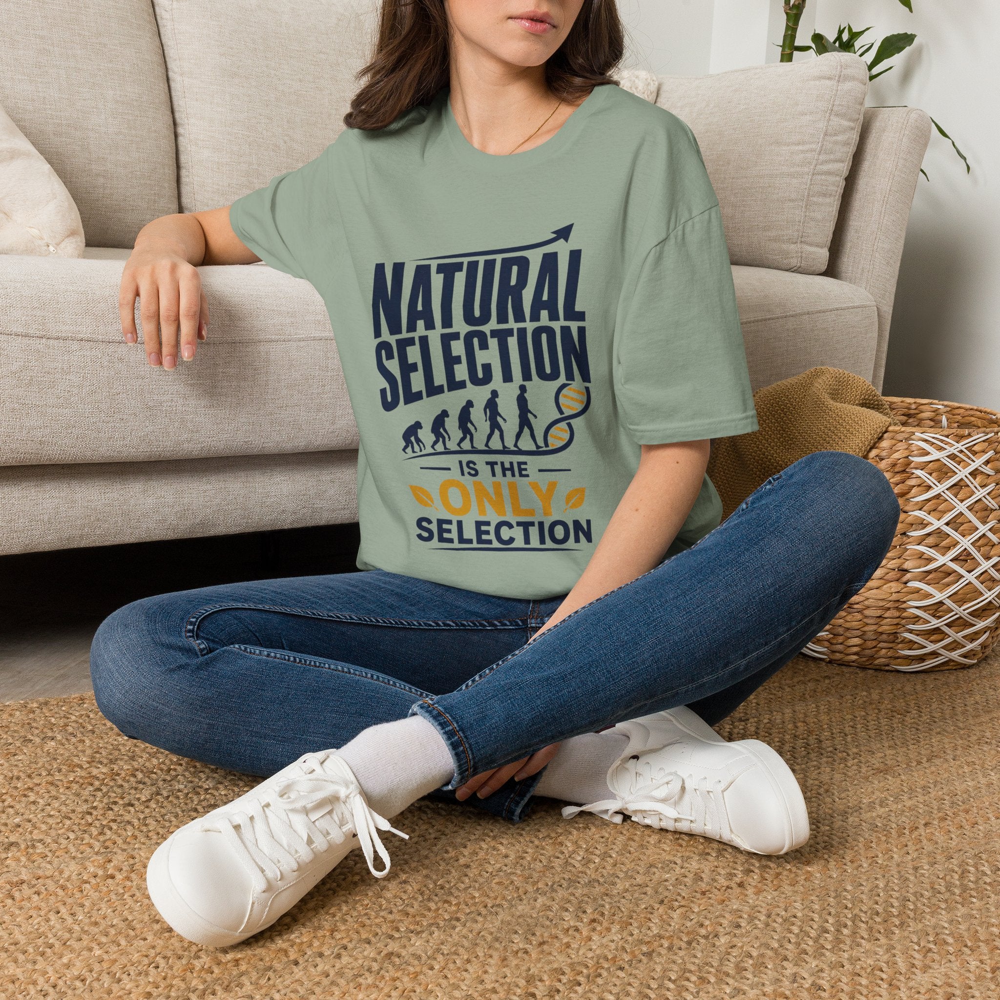 Natural Selection T-Shirt — "Natural Selection Is The Only Selection" Evolution Graphic Tee