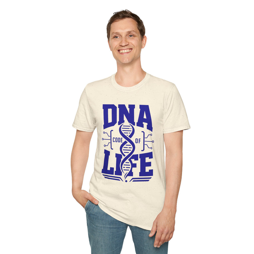 DNA Code of Life T-Shirt — Genetics Science Graphic Tee