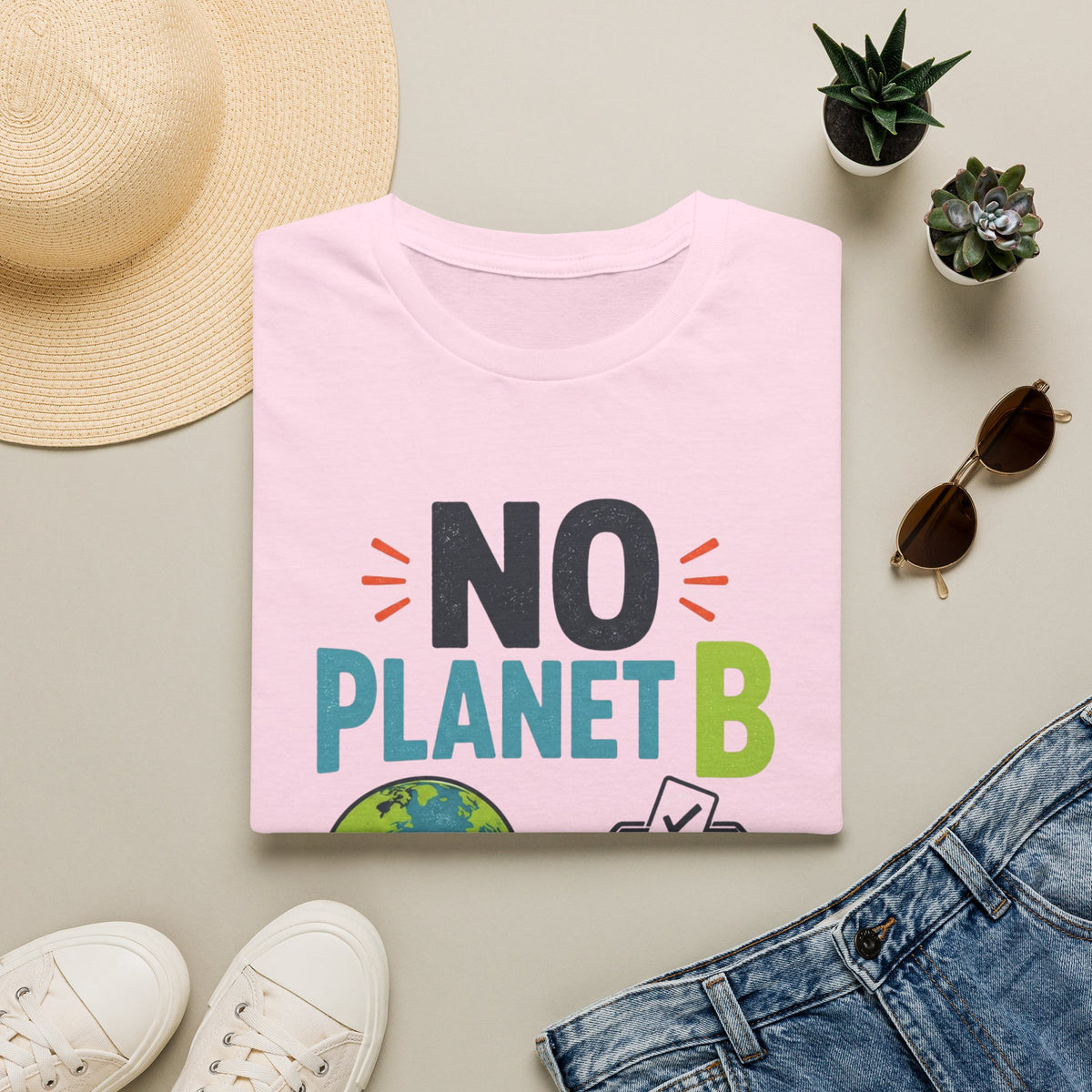 No Planet B T-Shirt — Eco Activist Climate Change Tee