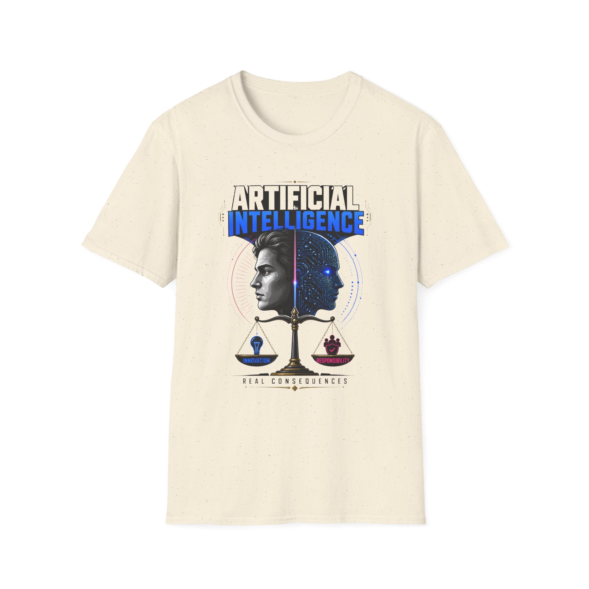 Artificial Intelligence T-Shirt — Futuristic Tech Graphic Tee