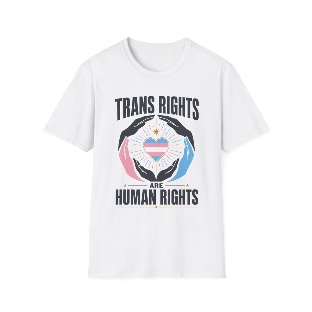 Trans Rights T-Shirt — "Trans Rights Are Human Rights" Pride Tee