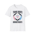 Trans Rights T-Shirt — "Trans Rights Are Human Rights" Pride Tee