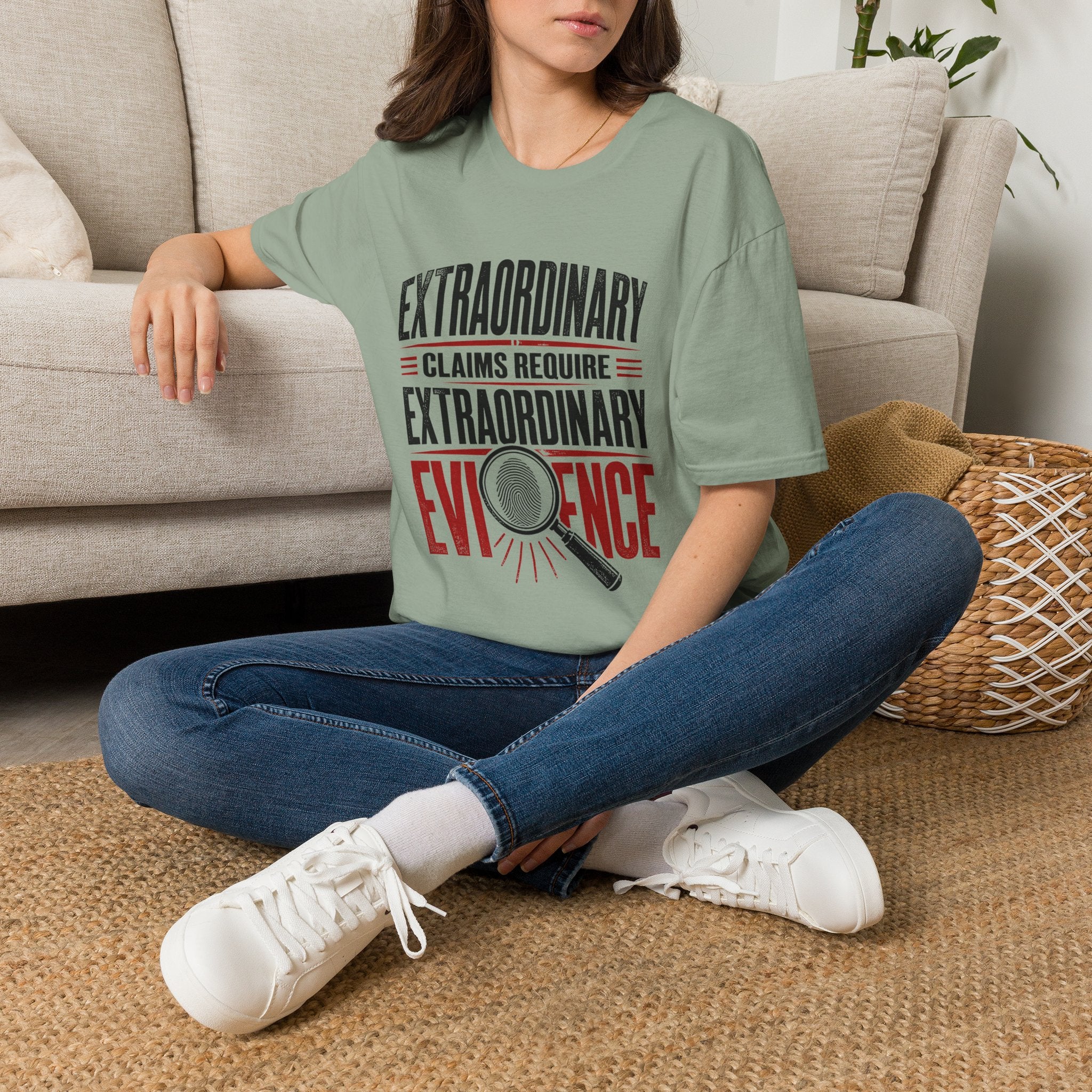 Extraordinary Claims Require Extraordinary Evidence T-Shirt