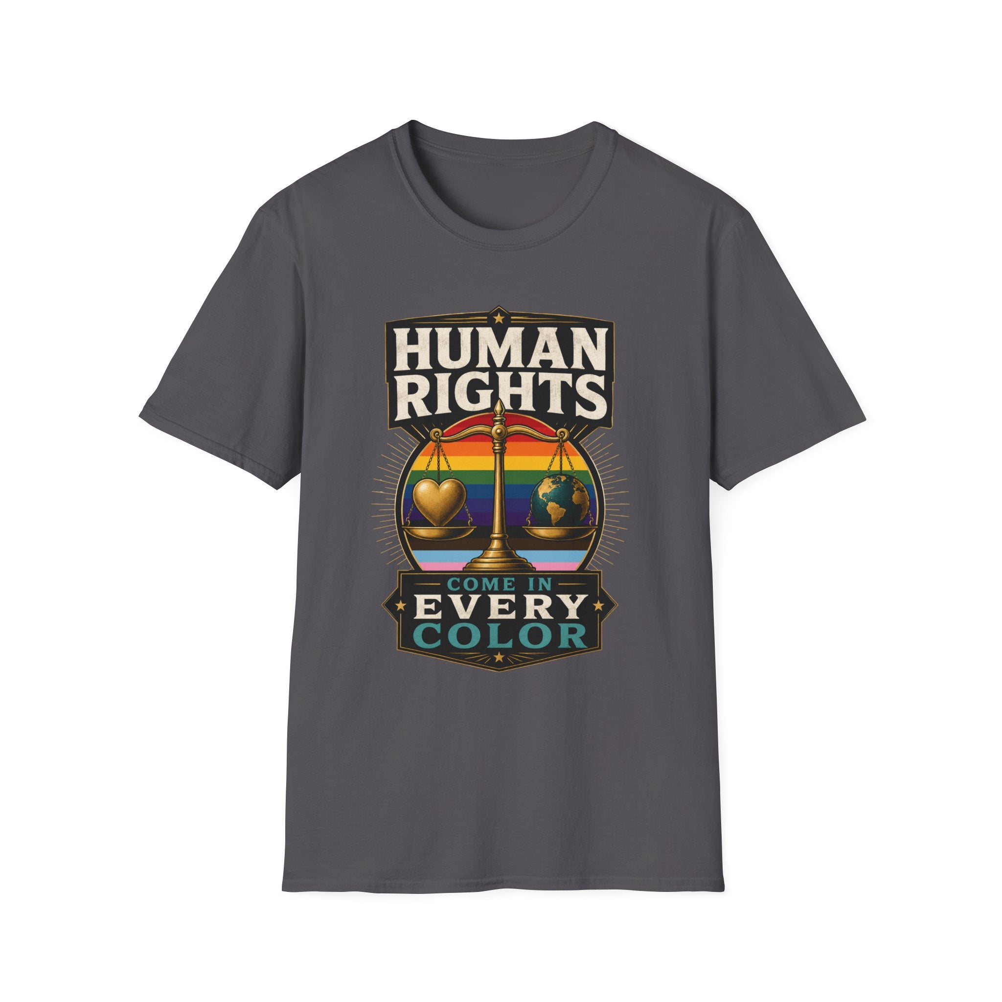 Human Rights T-Shirt — Love in Every Color LGBTQ+ Pride Tee