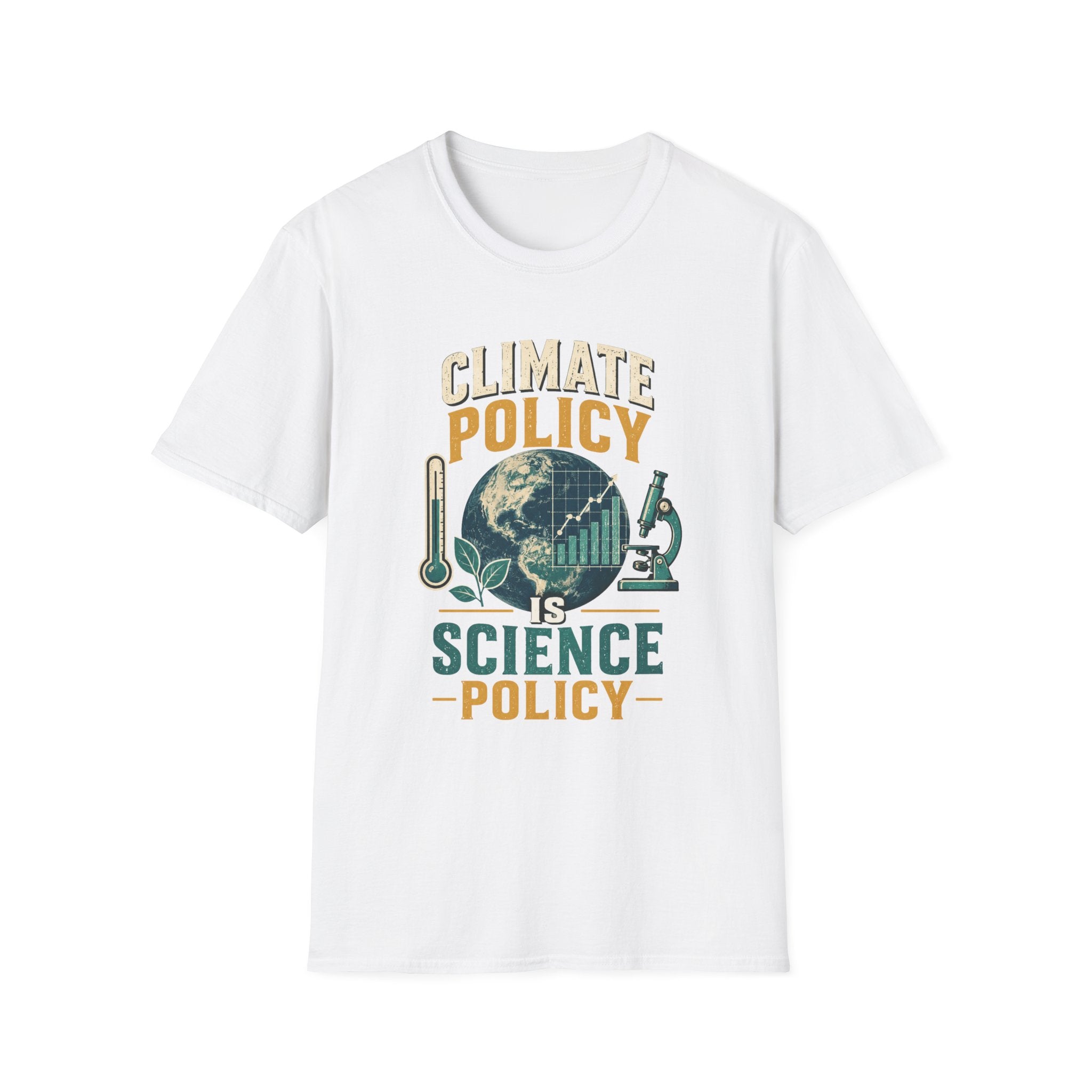 Climate Policy Tee — "Climate Policy Is Science Policy" Graphic T-Shirt