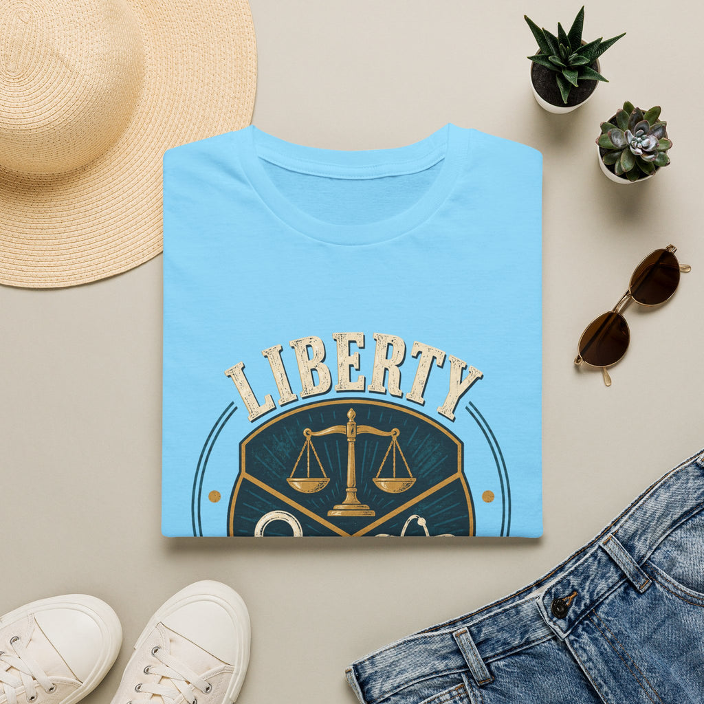 Liberty Scales T-Shirt — Equality • Reality Graphic Tee