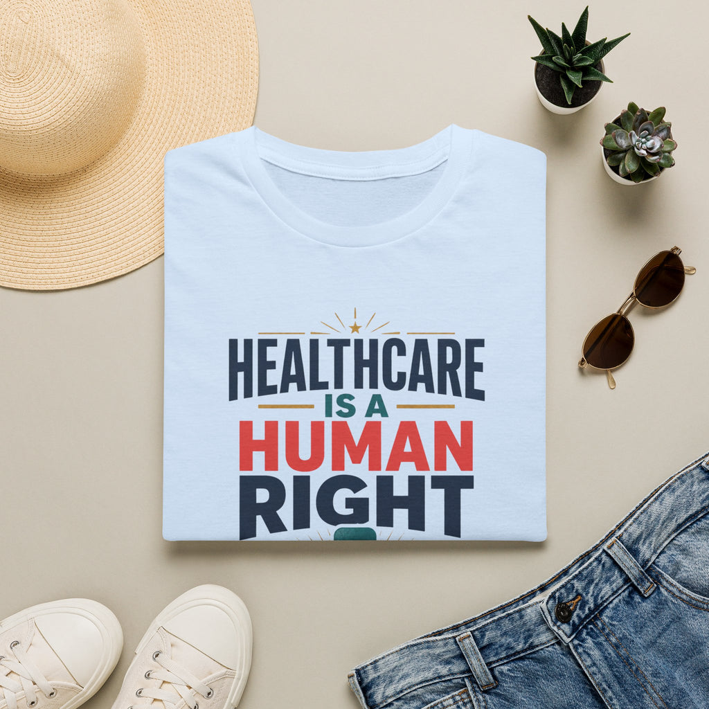 Healthcare Is a Human Right T-Shirt – Progressive Advocacy Tee