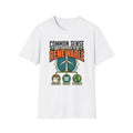 Renewable Common Sense T-Shirt — "Common Sense Was Supposed To Be Renewable" Eco Energy Tee