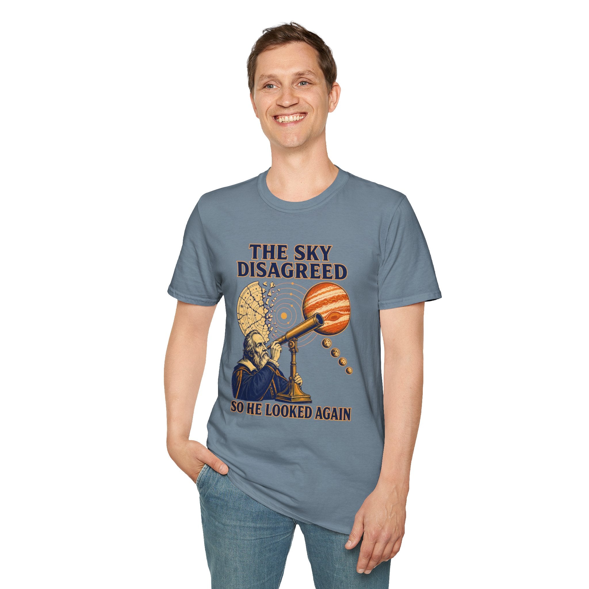 “The Sky Disagreed” Telescope Astronomer Graphic Tee