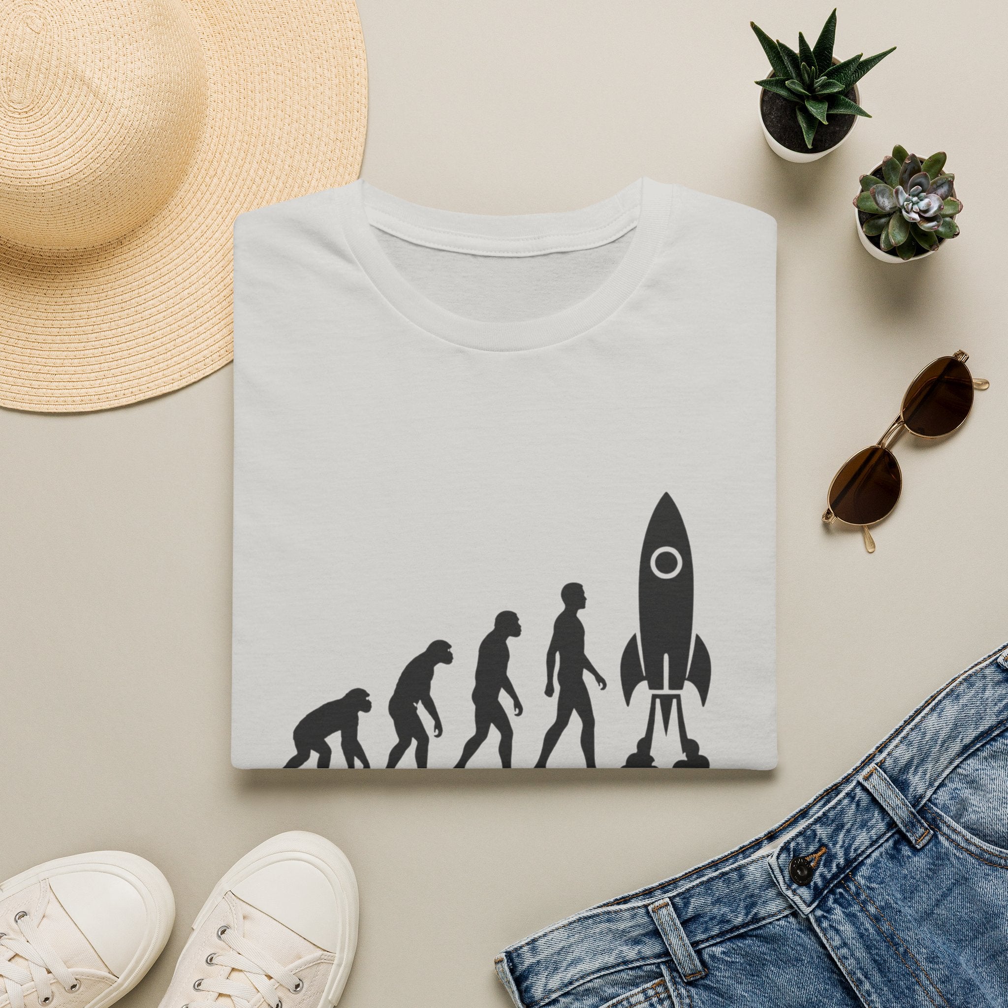 Evolution to Rocket Graphic Tee