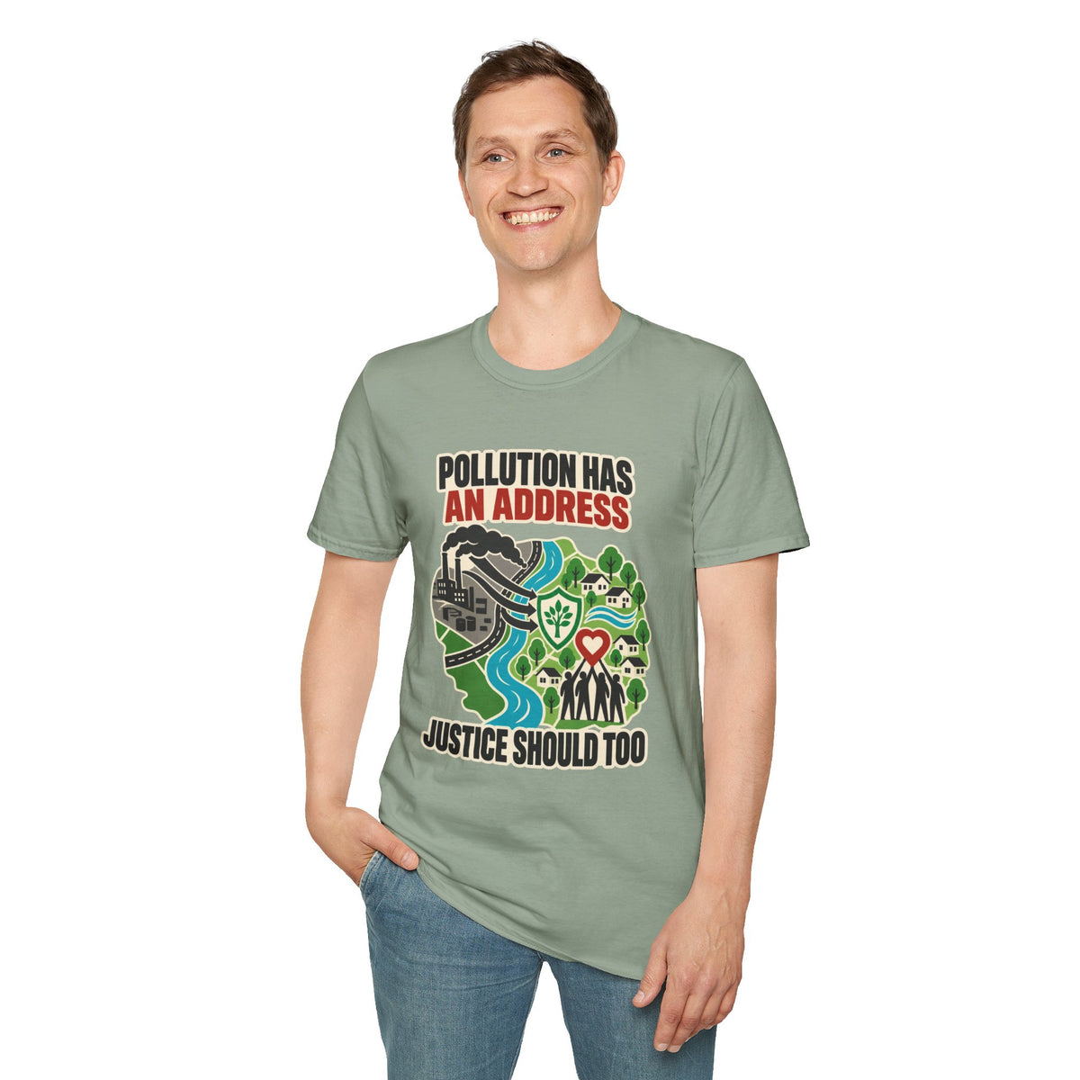 Pollution Has An Address Environmental Justice Tee