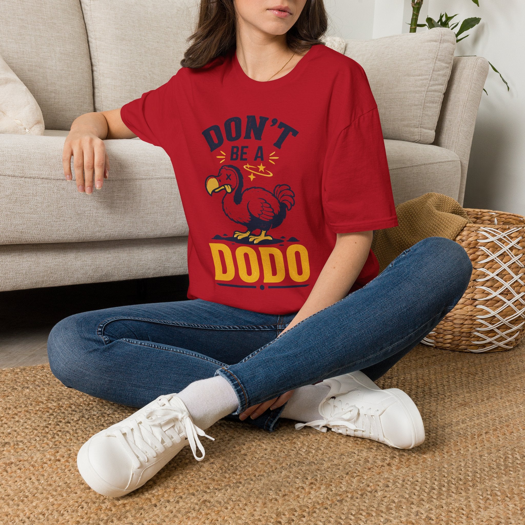 Don’t Be a Dodo T-Shirt — Funny Vintage Dodo Bird Graphic Tee