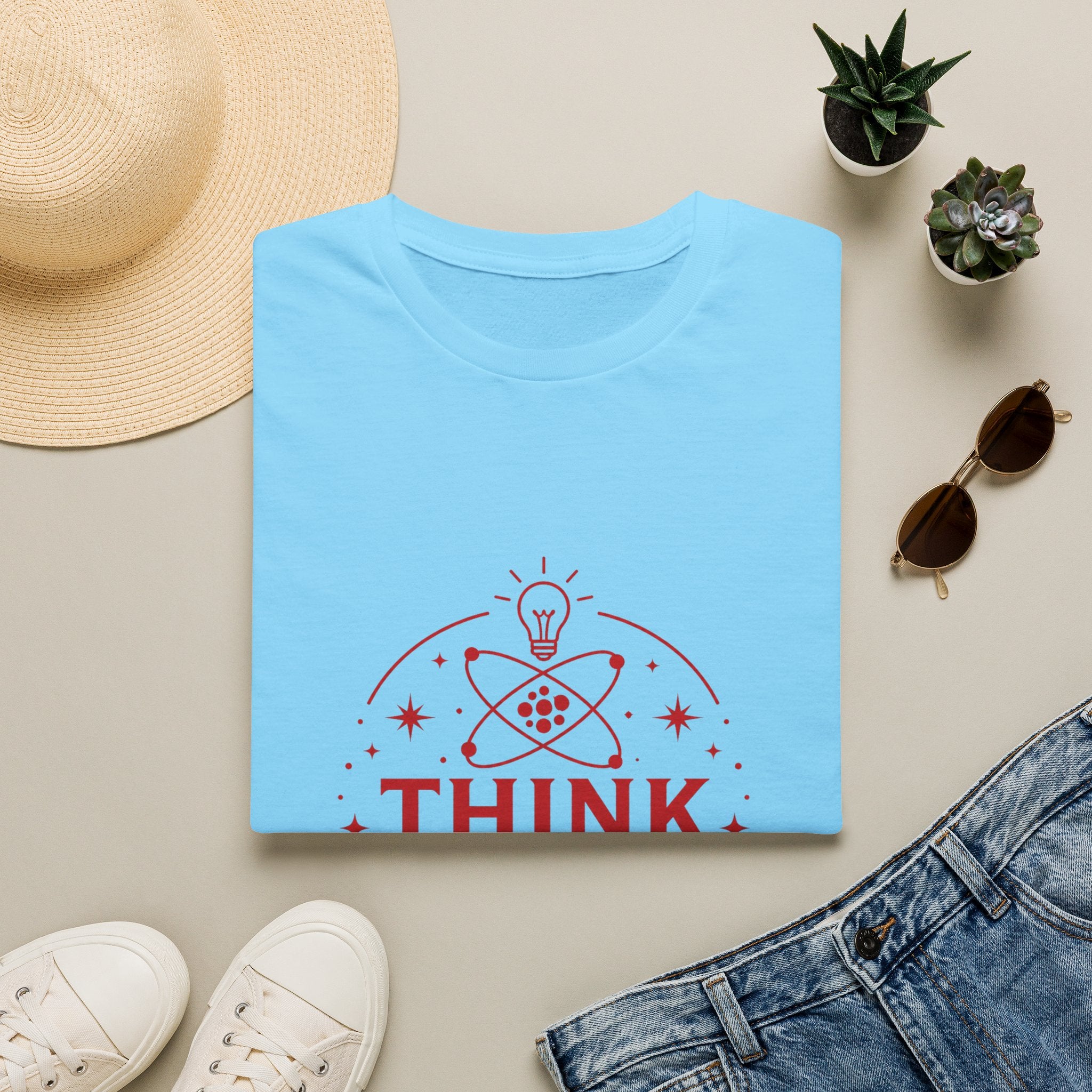 Think For Yourself T-Shirt — Inspirational Science Graphic Tee