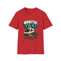 Orbital Taxi T‑Shirt – Retro Space Shuttle Cab Graphic Tee