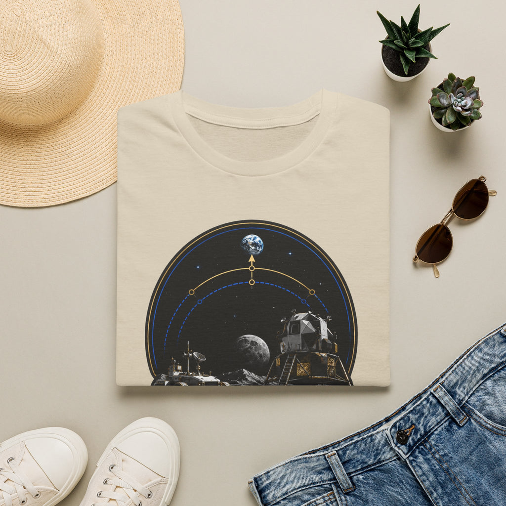 Back to the Moon T-Shirt — Lunar Mission Retro Space Tee