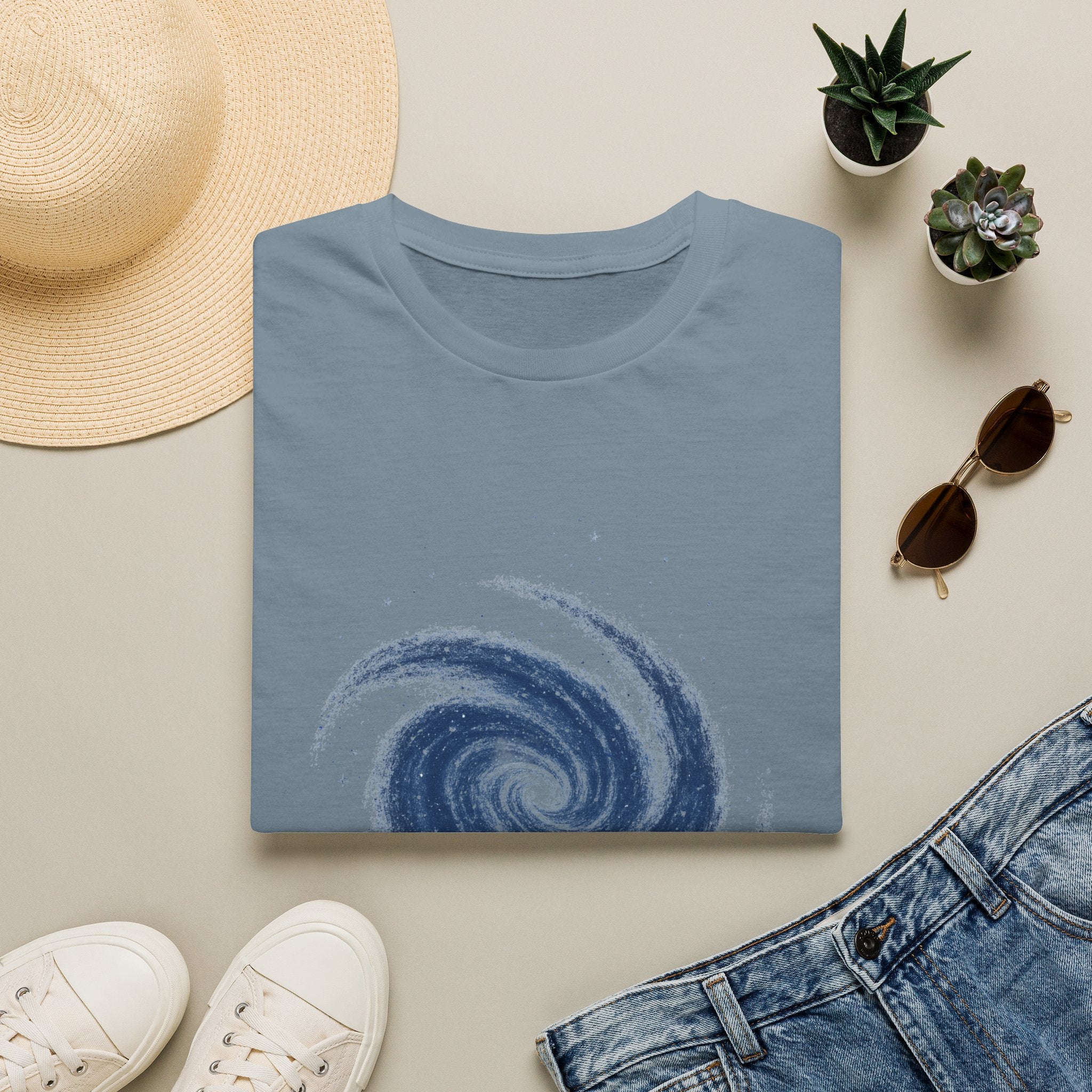 Galaxy Swirl T-Shirt — Cosmic Spiral Tee