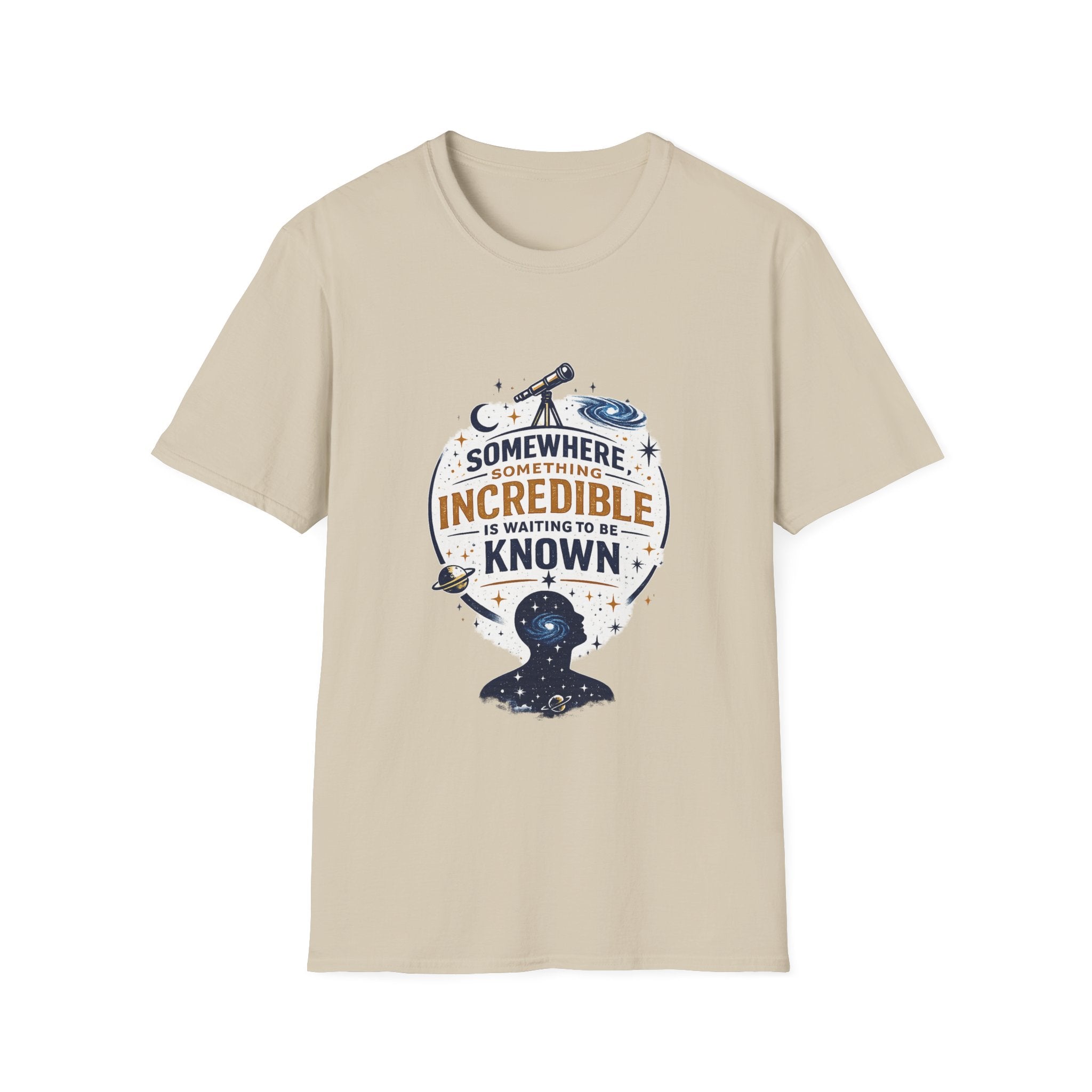 Something Incredible Waiting Unisex Softstyle T-Shirt