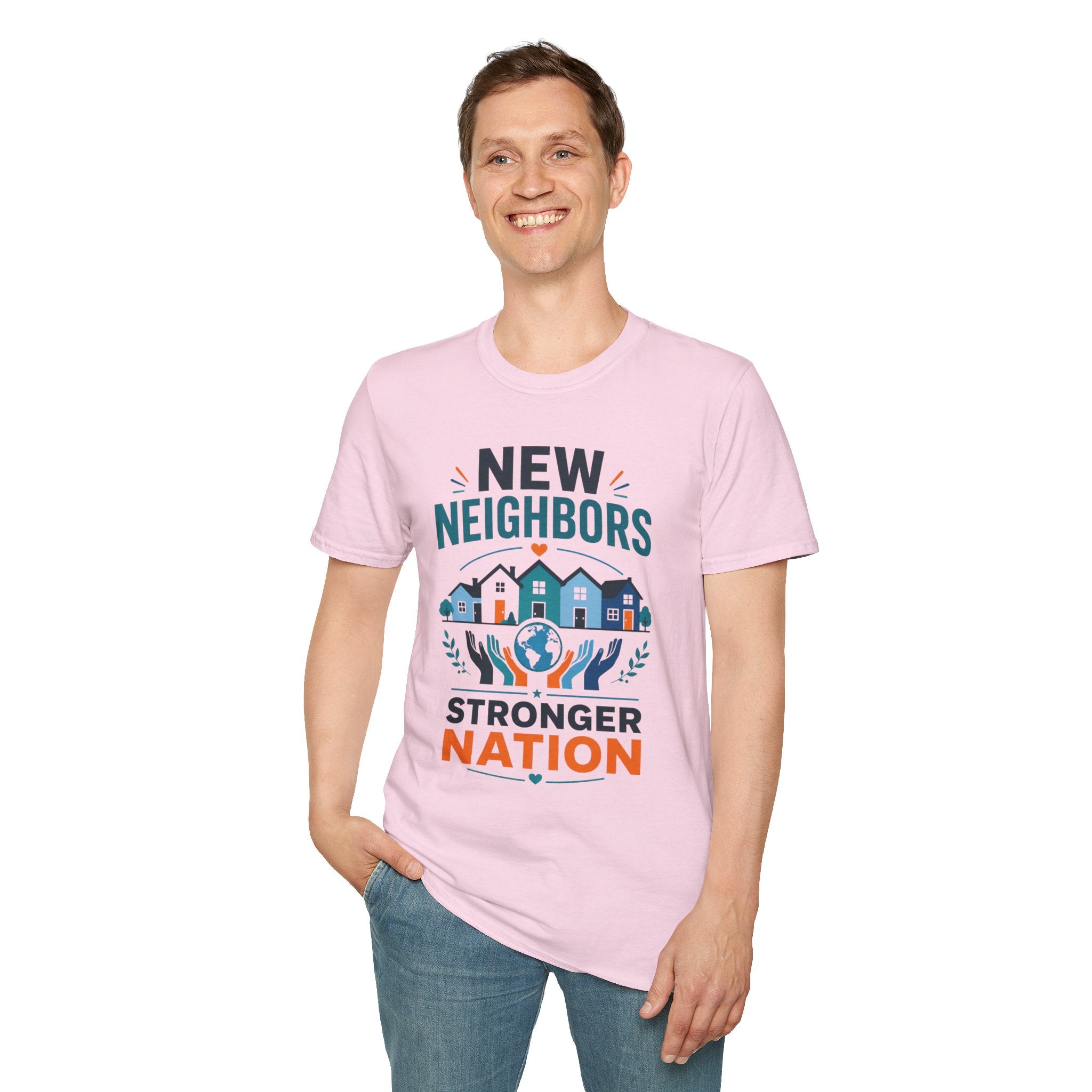 New Neighbors T-Shirt — Neighborhood Welcome & Community Unity Tee