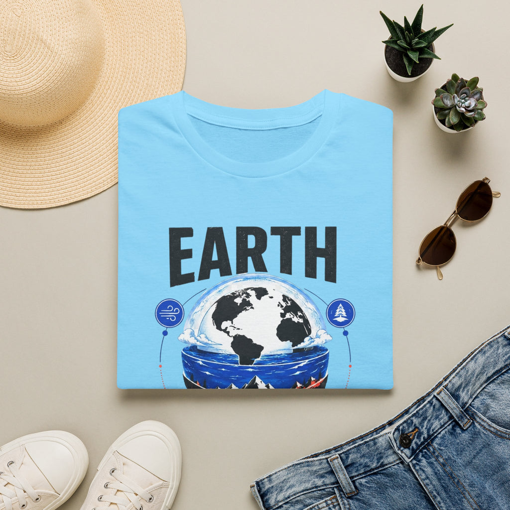 Earth Graphic T-Shirt — "Treat It Like It's Your Only Home" Environmental Tee