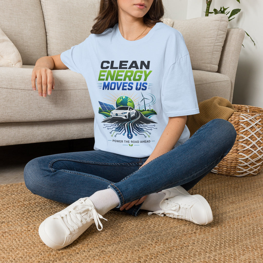 Clean Energy Moves Us T‑Shirt