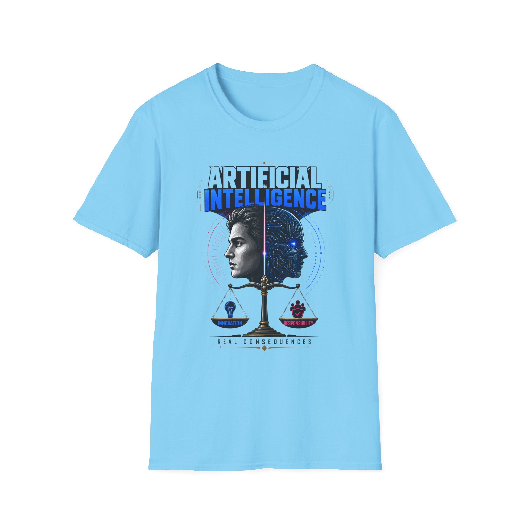 Artificial Intelligence T-Shirt — Futuristic Tech Graphic Tee