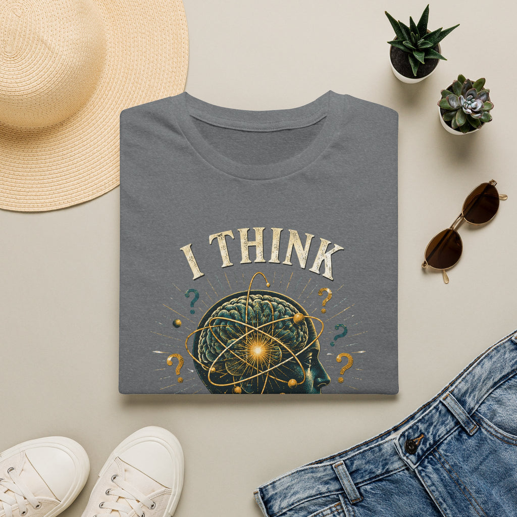 Questioning Mind T-Shirt — I Think Therefore I Question Graphic Tee