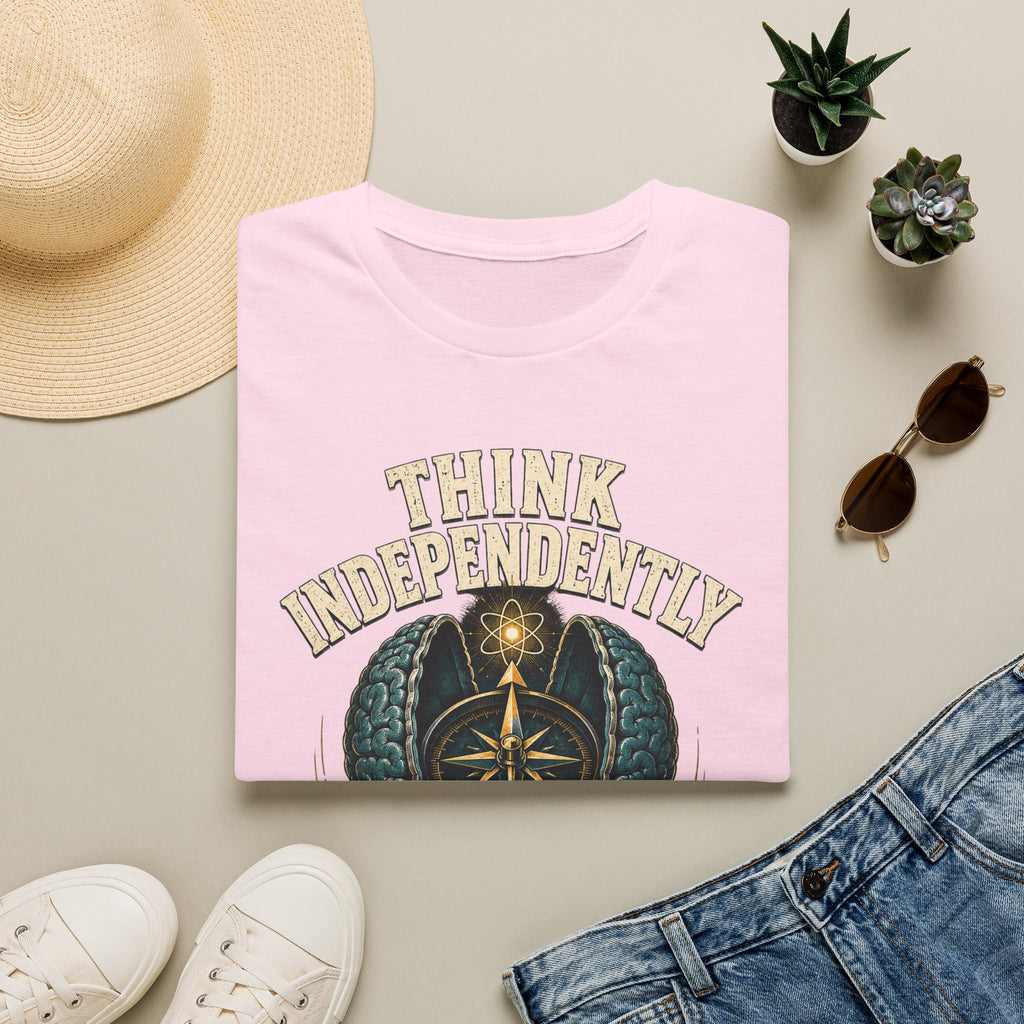 Think Independently T-Shirt — 'Verify Relentlessly' Graphic Tee