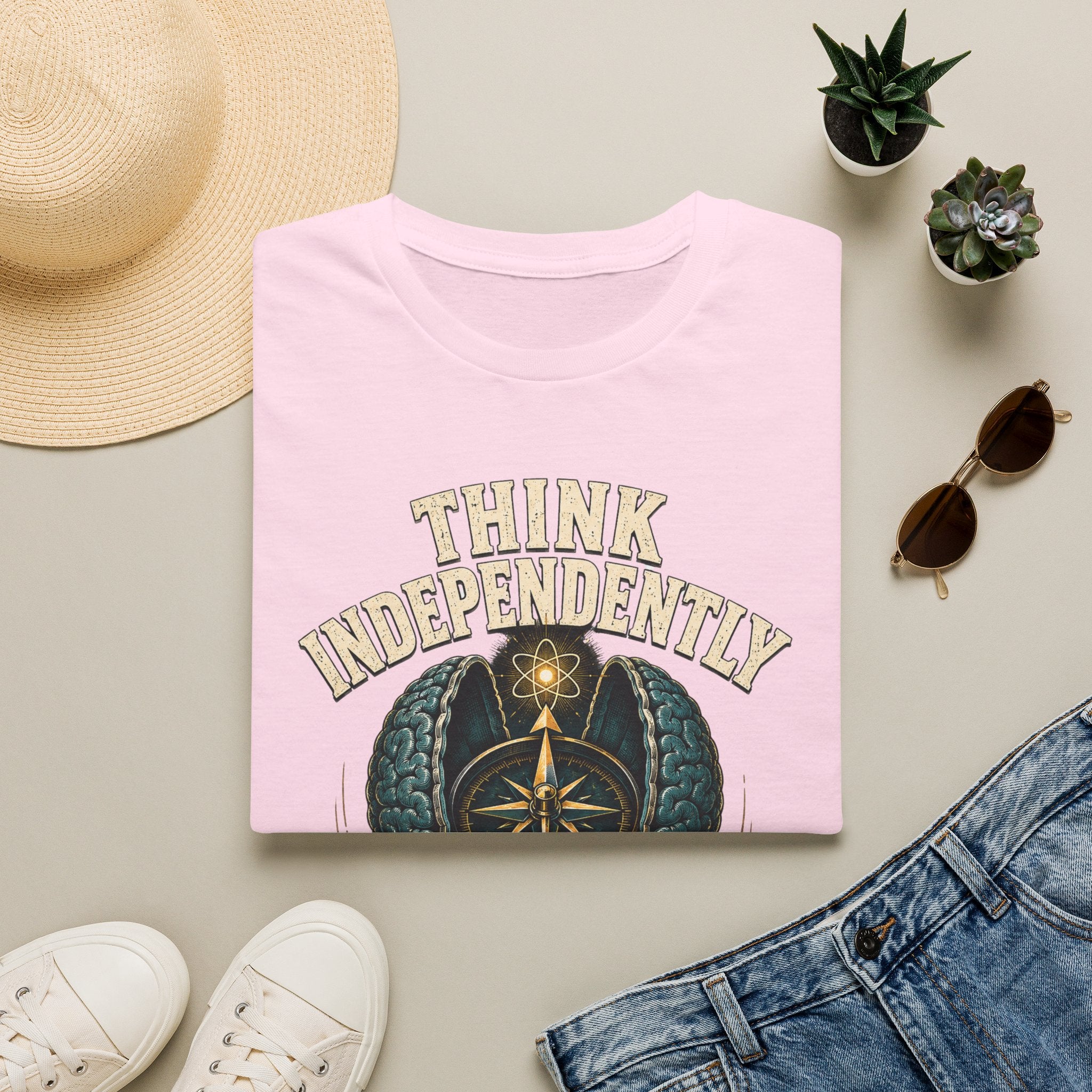 Think Independently T-Shirt — 'Verify Relentlessly' Graphic Tee