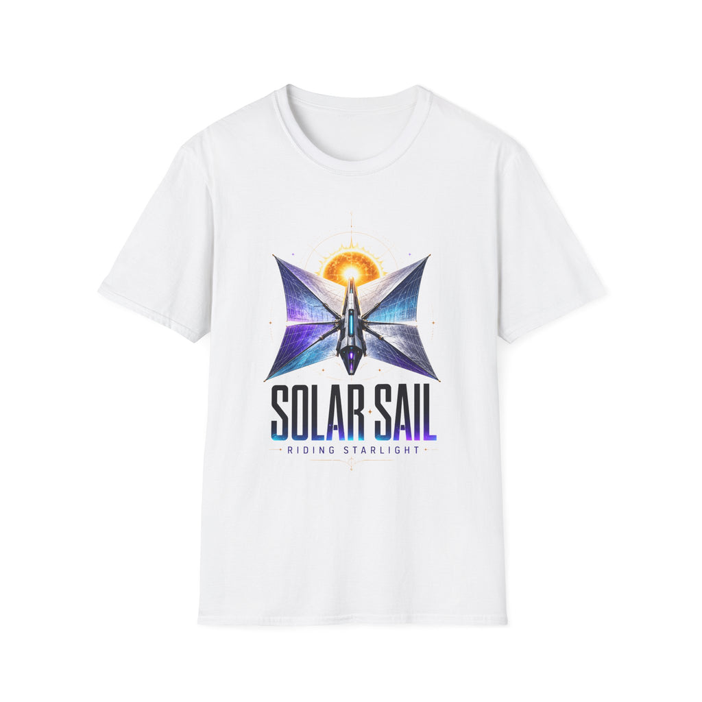 Solar Sail T‑Shirt — Spacecraft Butterfly Graphic ("Solar Sail")