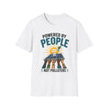 Powered By People Tee — Renewable Energy & Environmental Justice T-Shirt (Not Polluters)