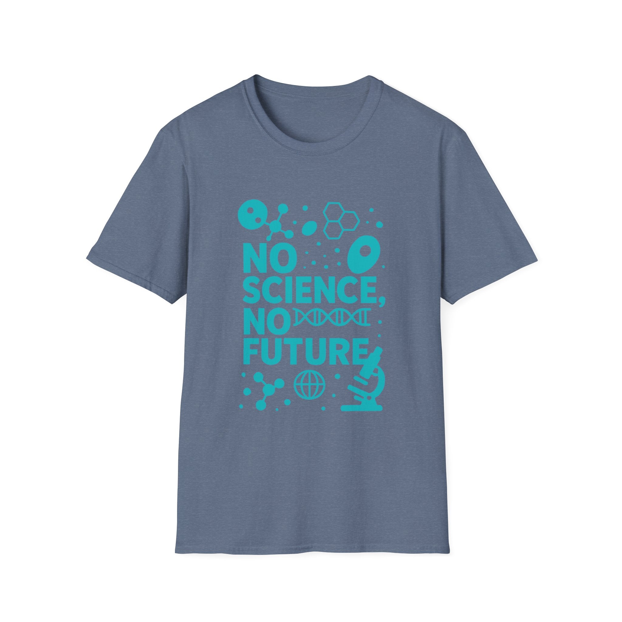 No Science No Future Unisex Softstyle T-Shirt