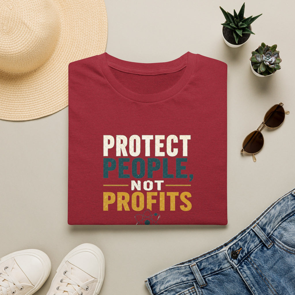 Protect People, Not Profits T-Shirt — Social Justice Healthcare Activist Tee