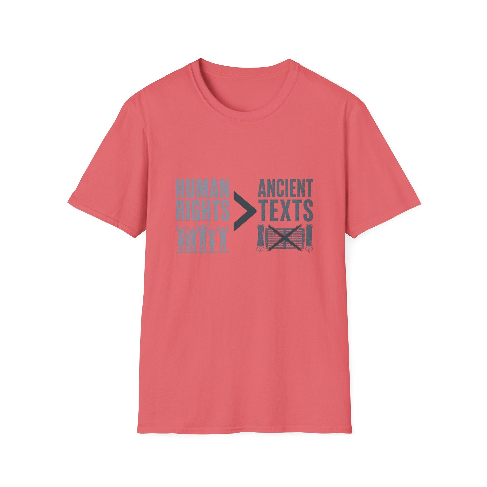 Human Rights Ancient Texts Unisex Softstyle T-Shirt