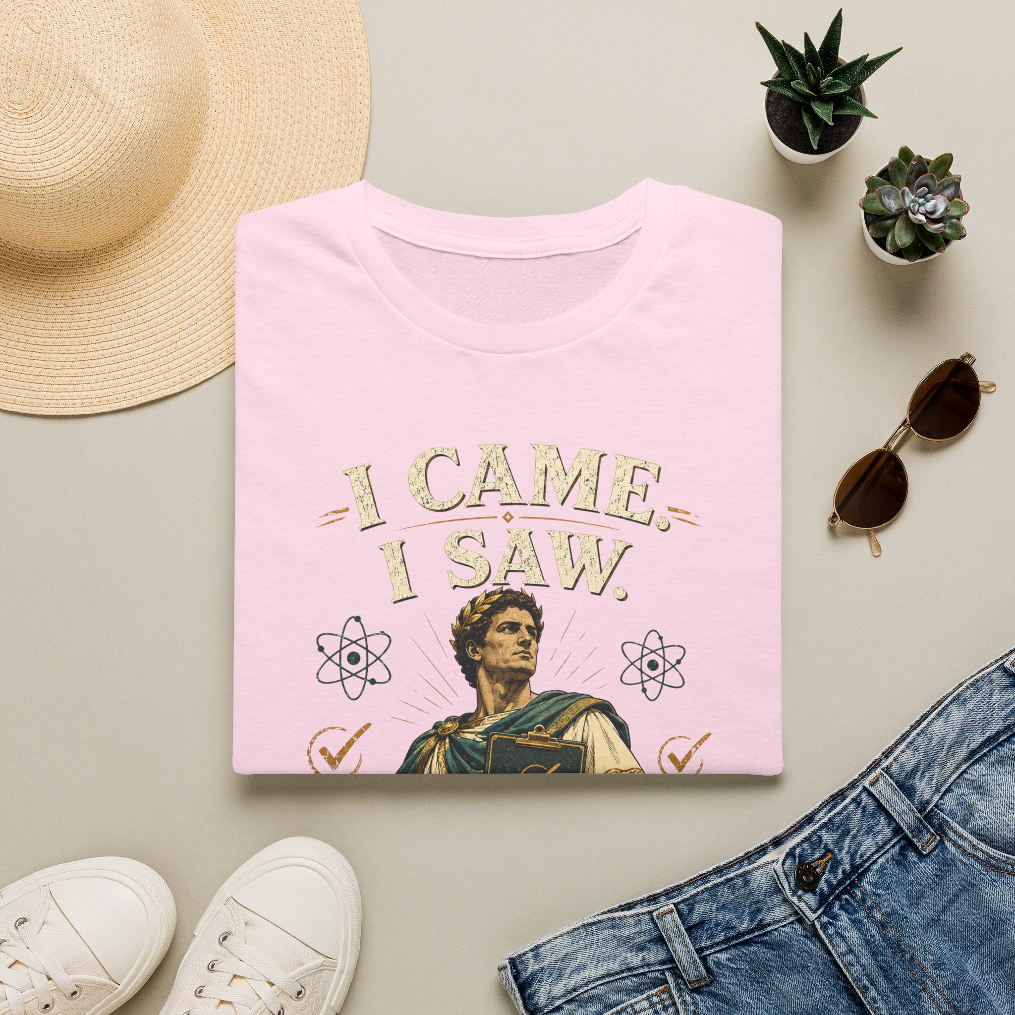 I Came, I Saw, I Requested Peer Review T-Shirt — Funny Scientist / Researcher Gift