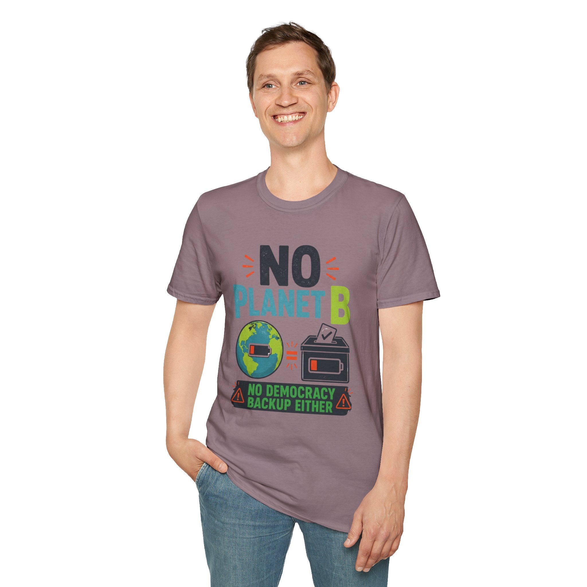No Planet B T-Shirt — Eco Activist Climate Change Tee