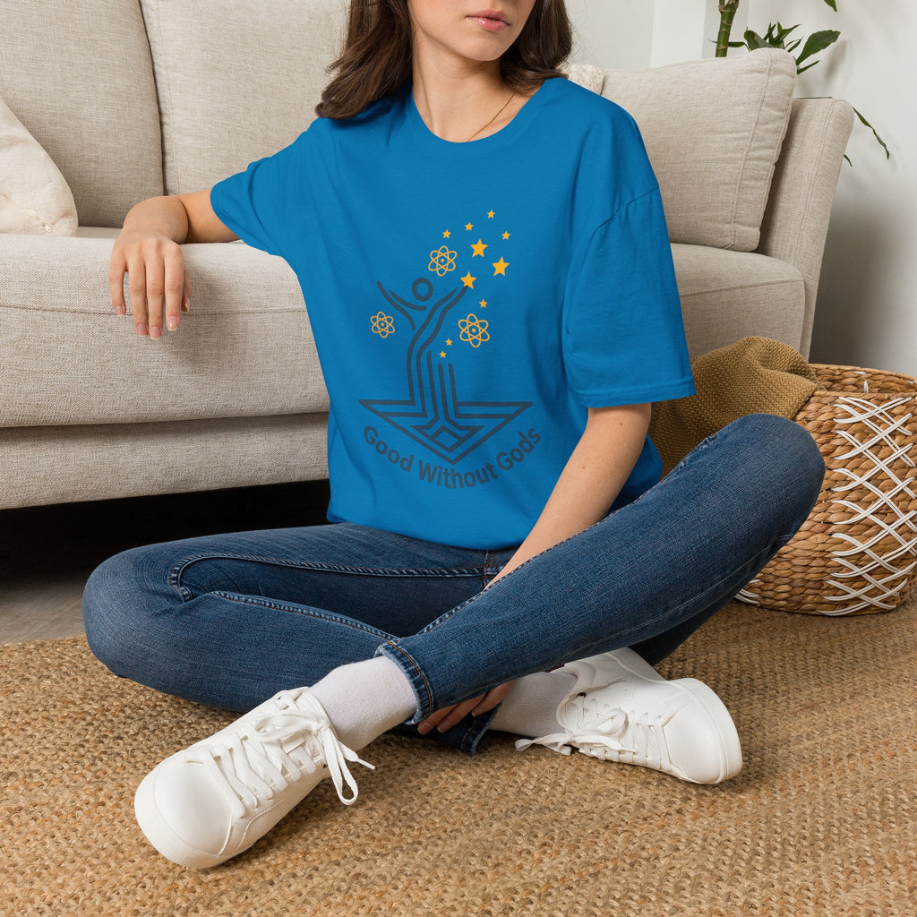 Good Without Gods T-Shirt — Humanist Atheist Inspirational Tee