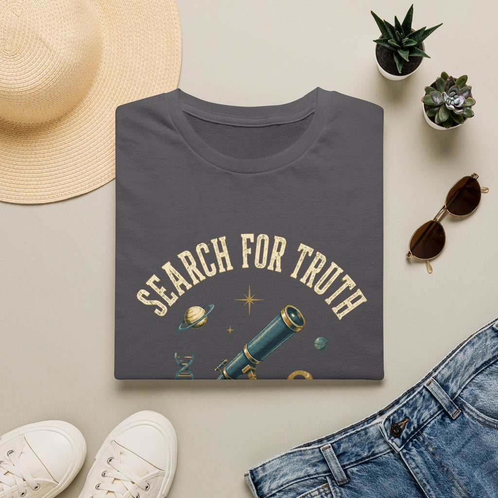 Search for Truth T-Shirt — Telescope Astronomy Graphic Tee