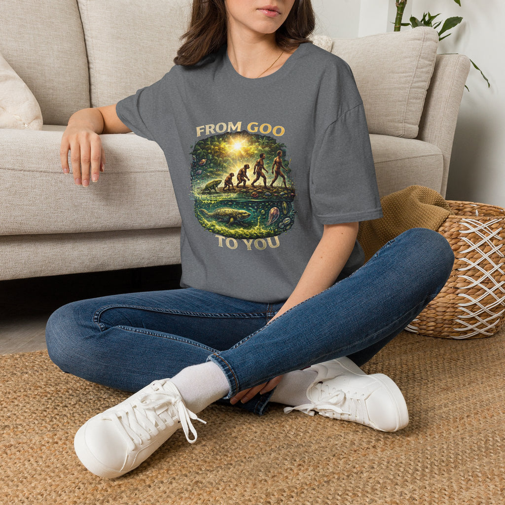 From Goo To You T-Shirt — Evolution Humor Graphic Tee