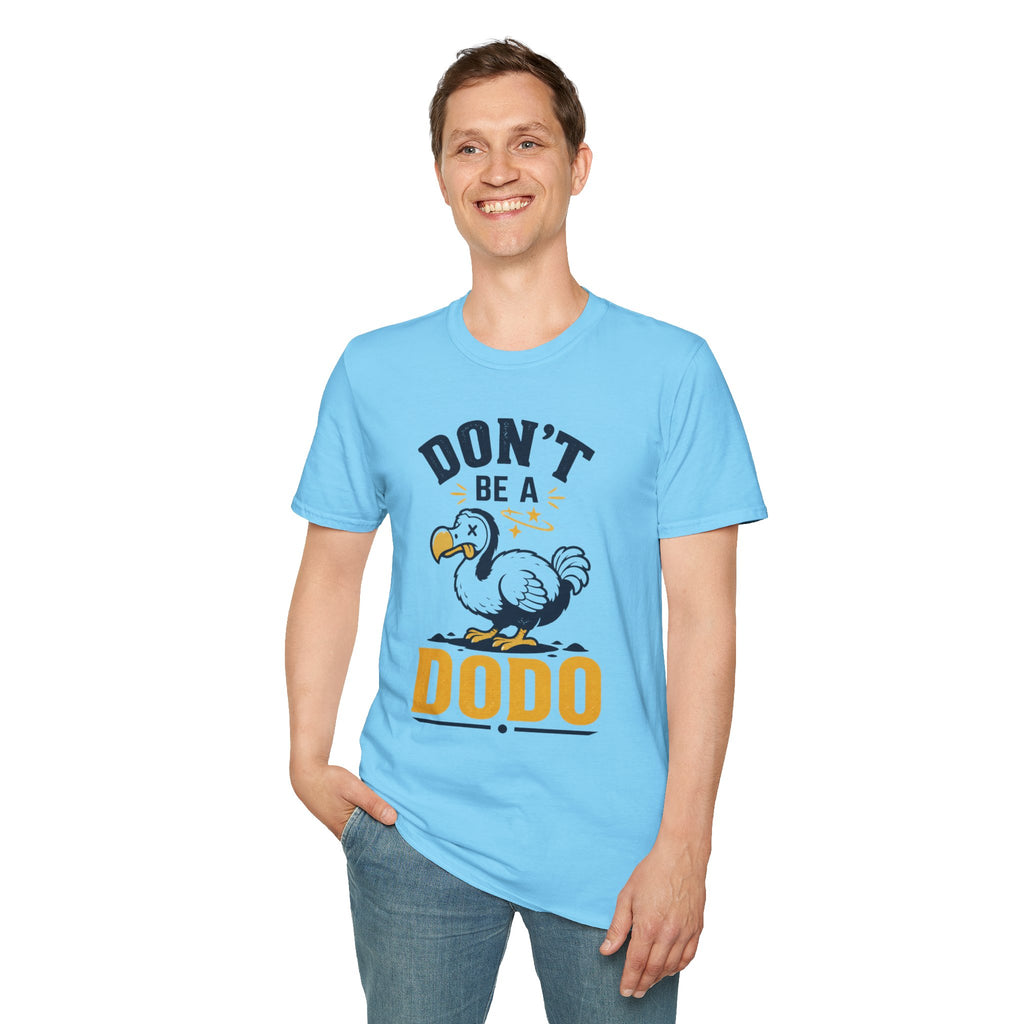Don’t Be a Dodo T-Shirt — Funny Vintage Dodo Bird Graphic Tee