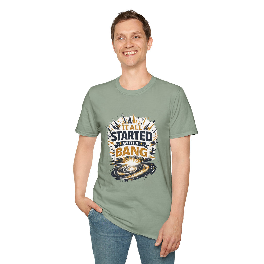 "It All Started With a Bang" Space Graphic Tee