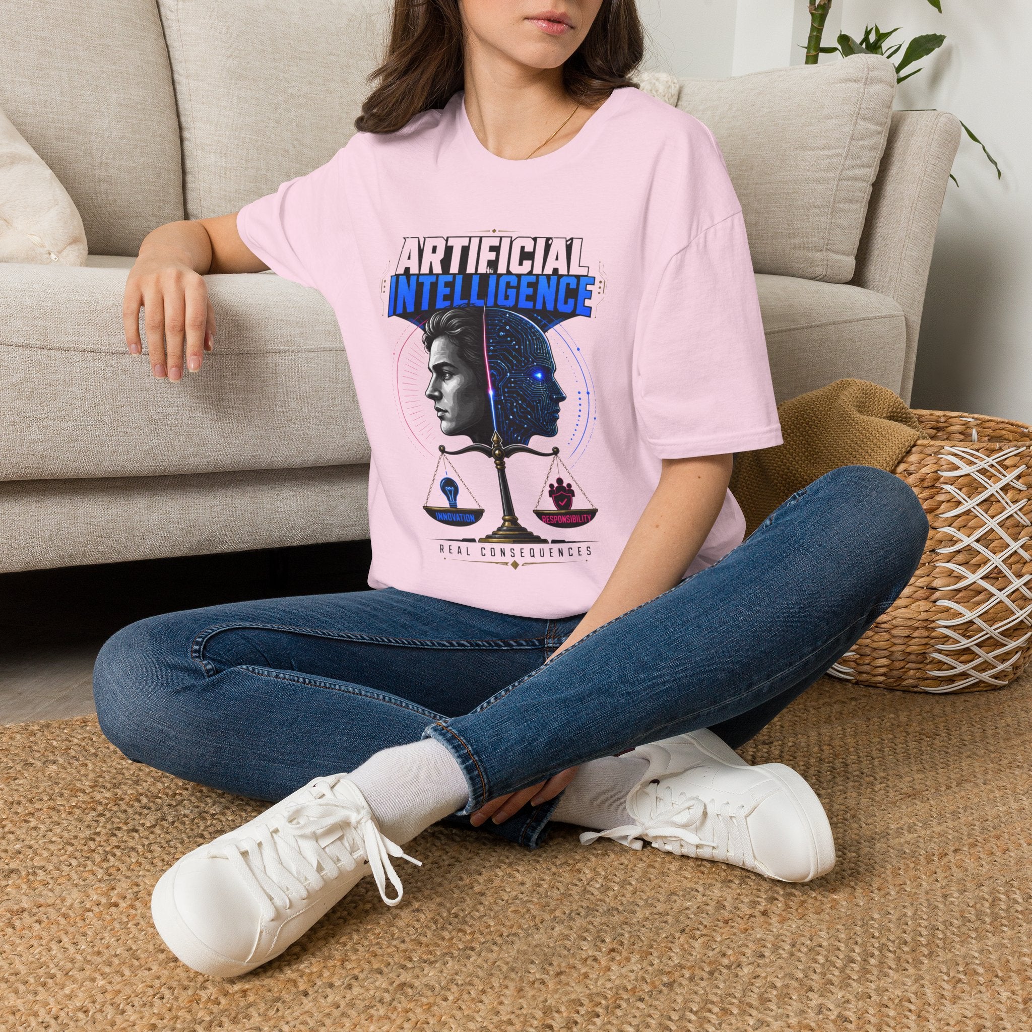 Artificial Intelligence T-Shirt — Futuristic Tech Graphic Tee
