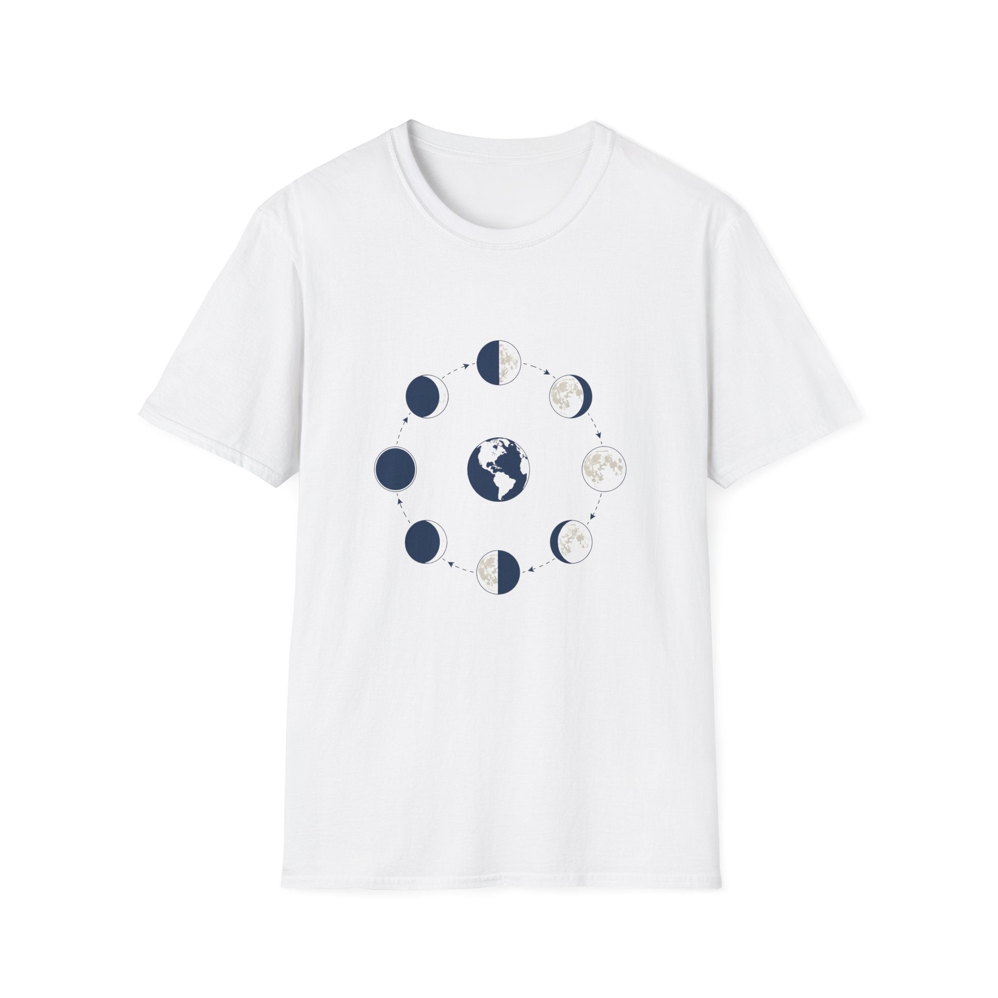 Lunar Phases Unisex Softstyle T-Shirt