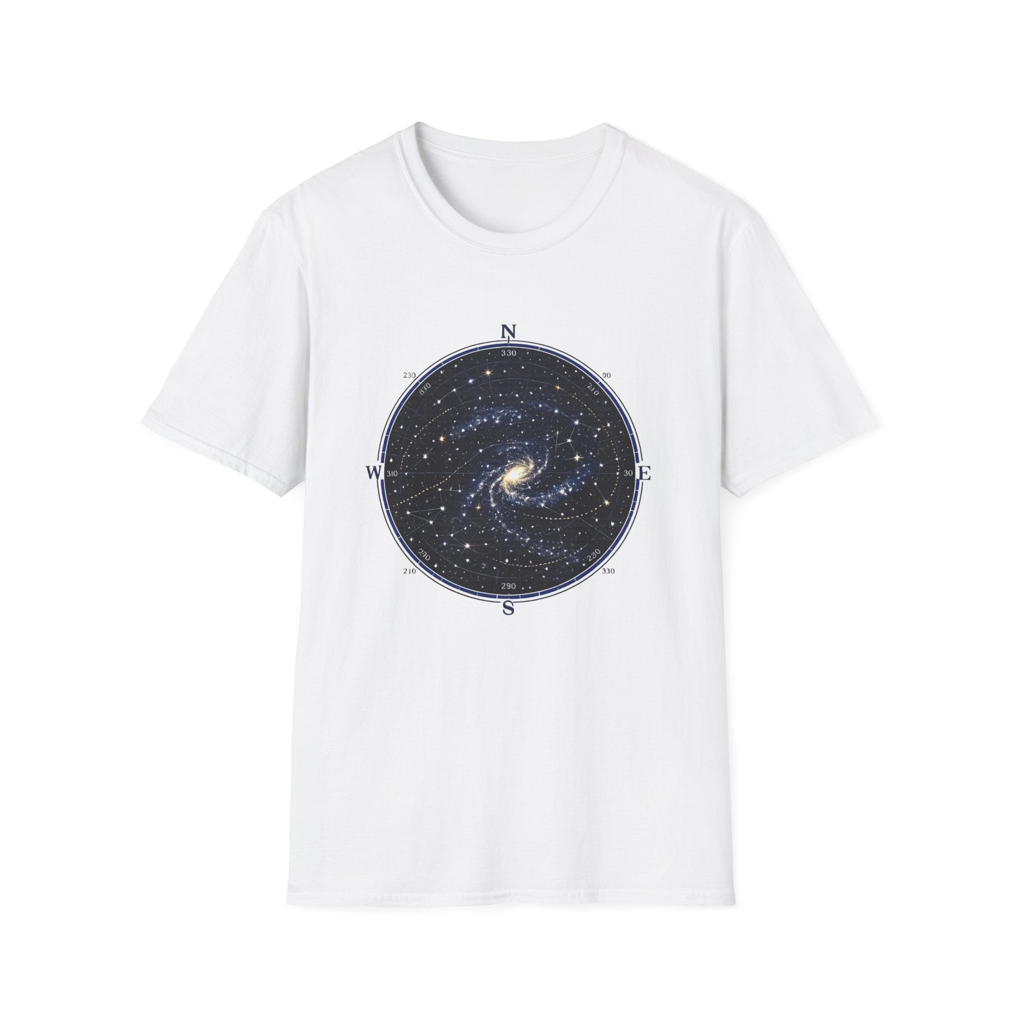 Star Chart image Unisex Softstyle T-Shirt