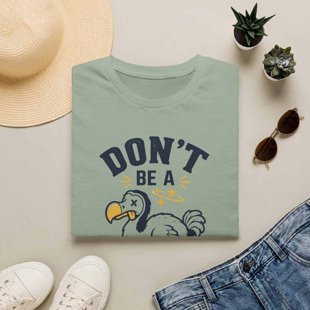 Don’t Be a Dodo T-Shirt — Funny Vintage Dodo Bird Graphic Tee