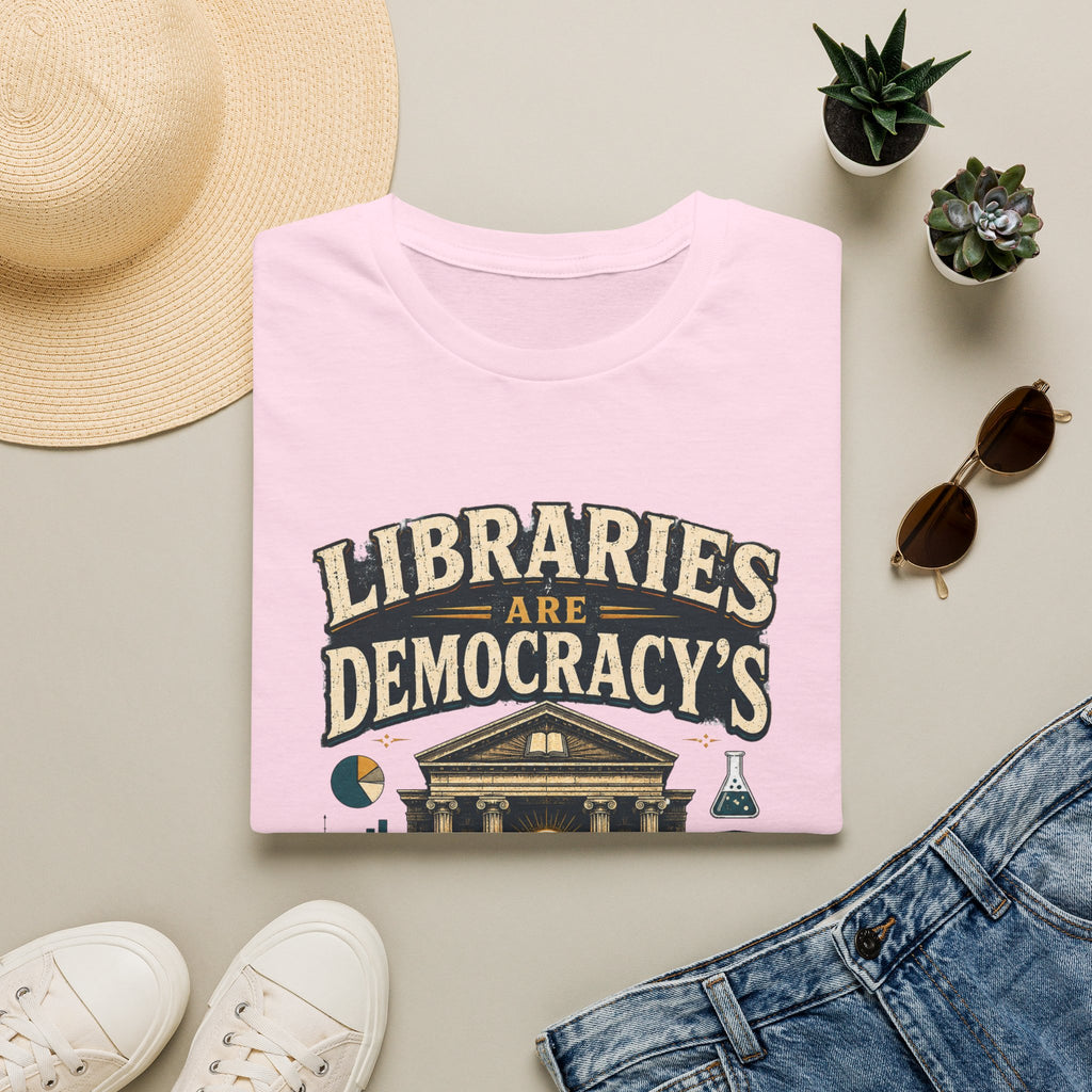 Libraries Are Democracy’s Lab T‑Shirt