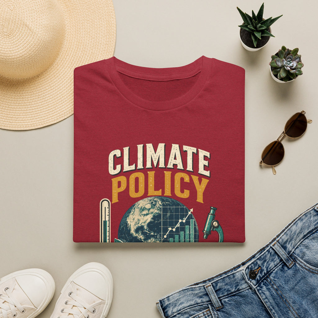 Climate Policy Tee — "Climate Policy Is Science Policy" Graphic T-Shirt