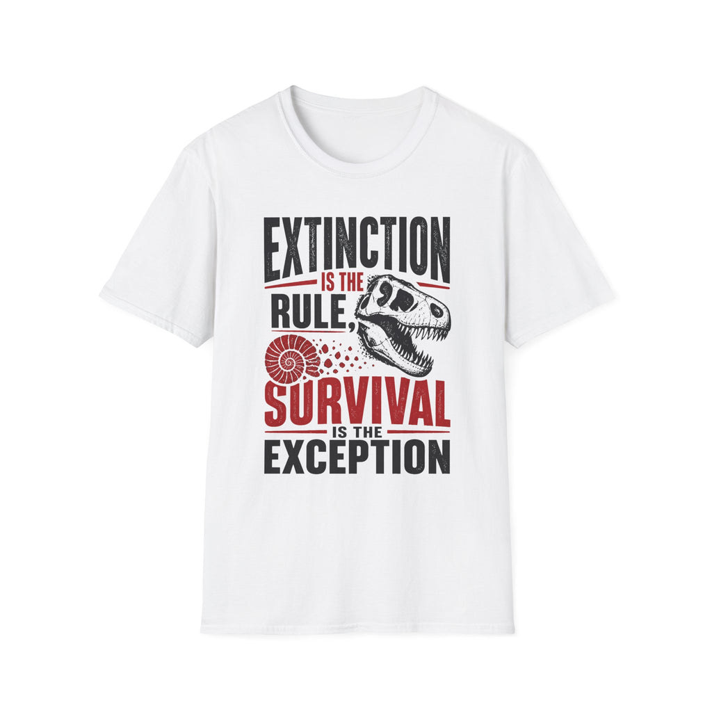 Extinction Is the Rule — Dinosaur Graphic T-Shirt