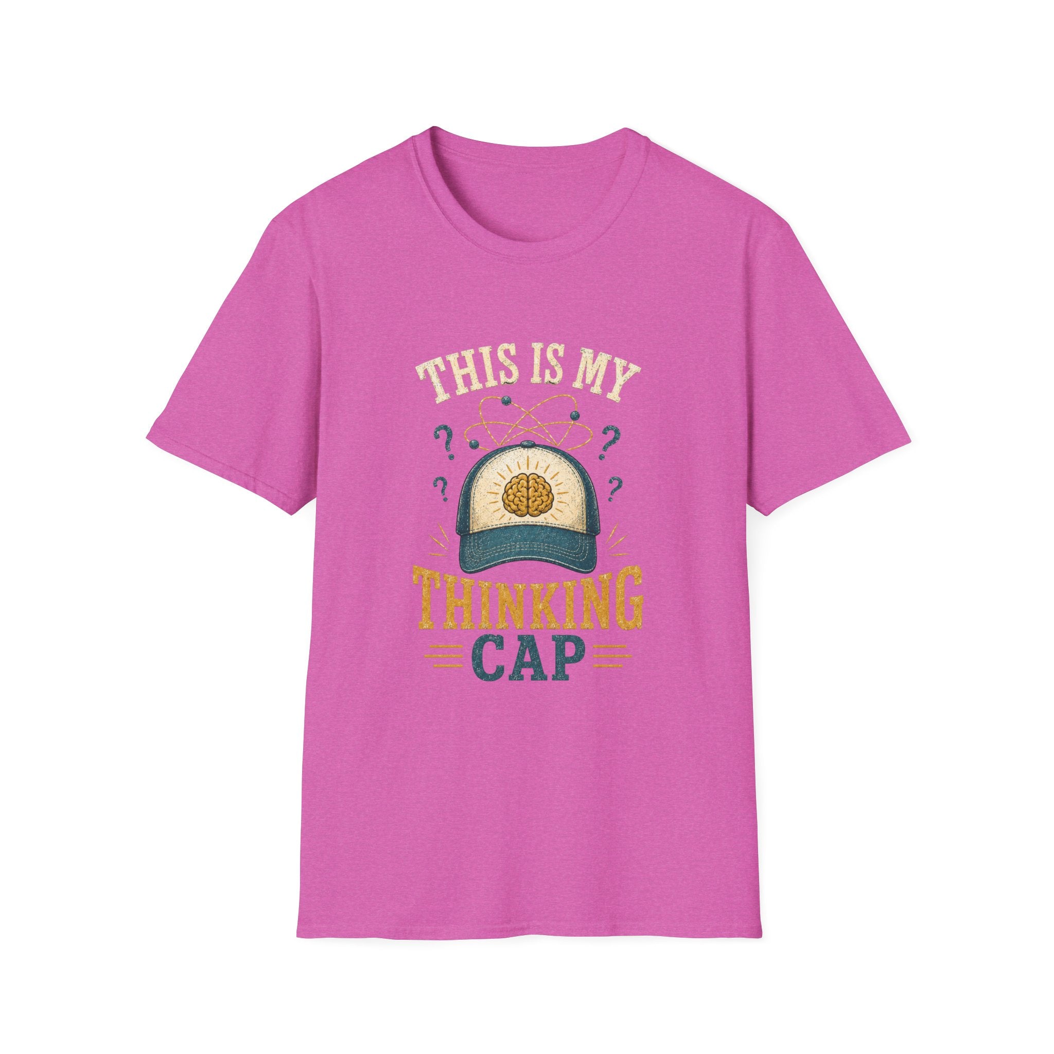 Thinking Cap T-Shirt — “This Is My Thinking Cap” Graphic Tee