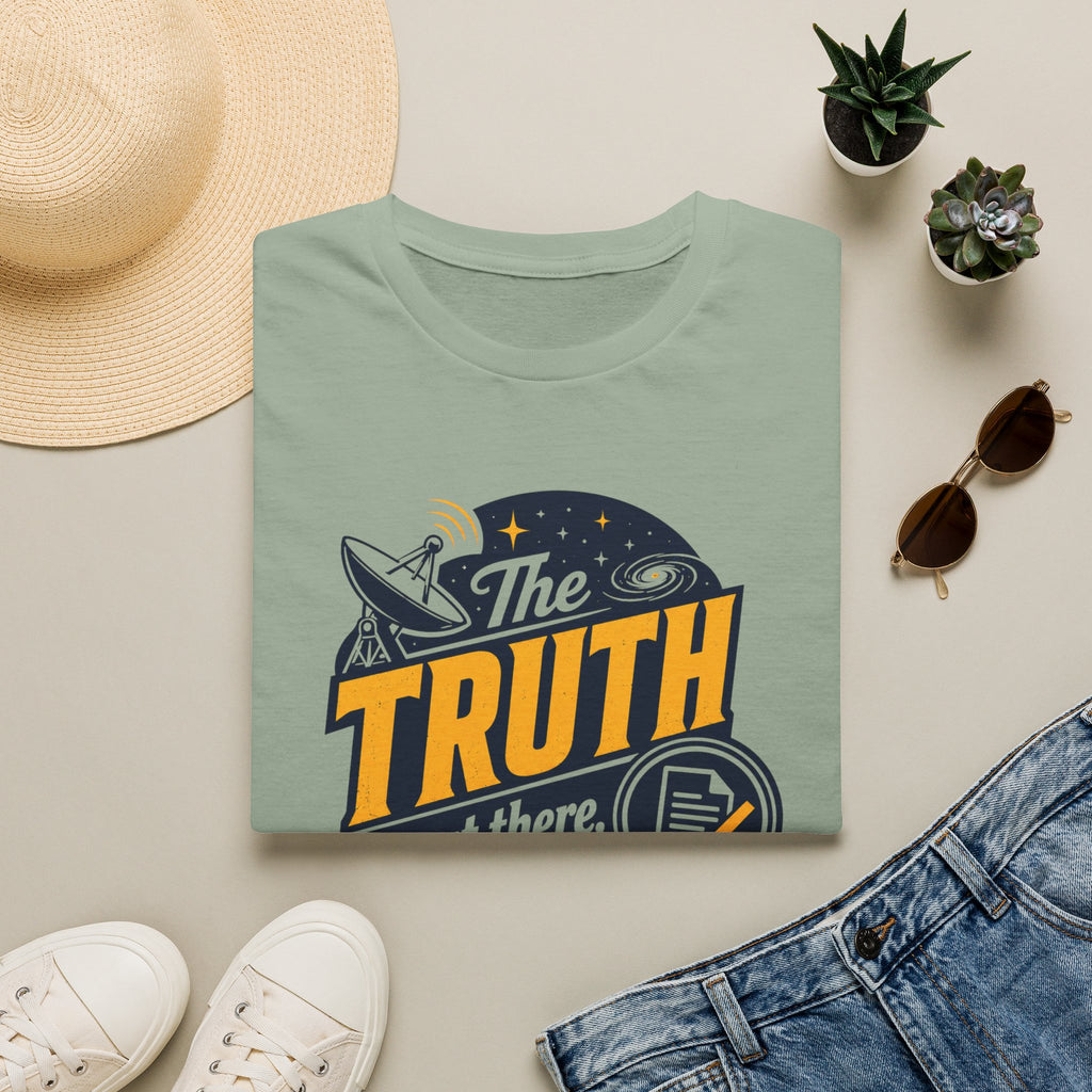 Truth Is Out There T-Shirt — UFO Conspiracy Graphic Tee