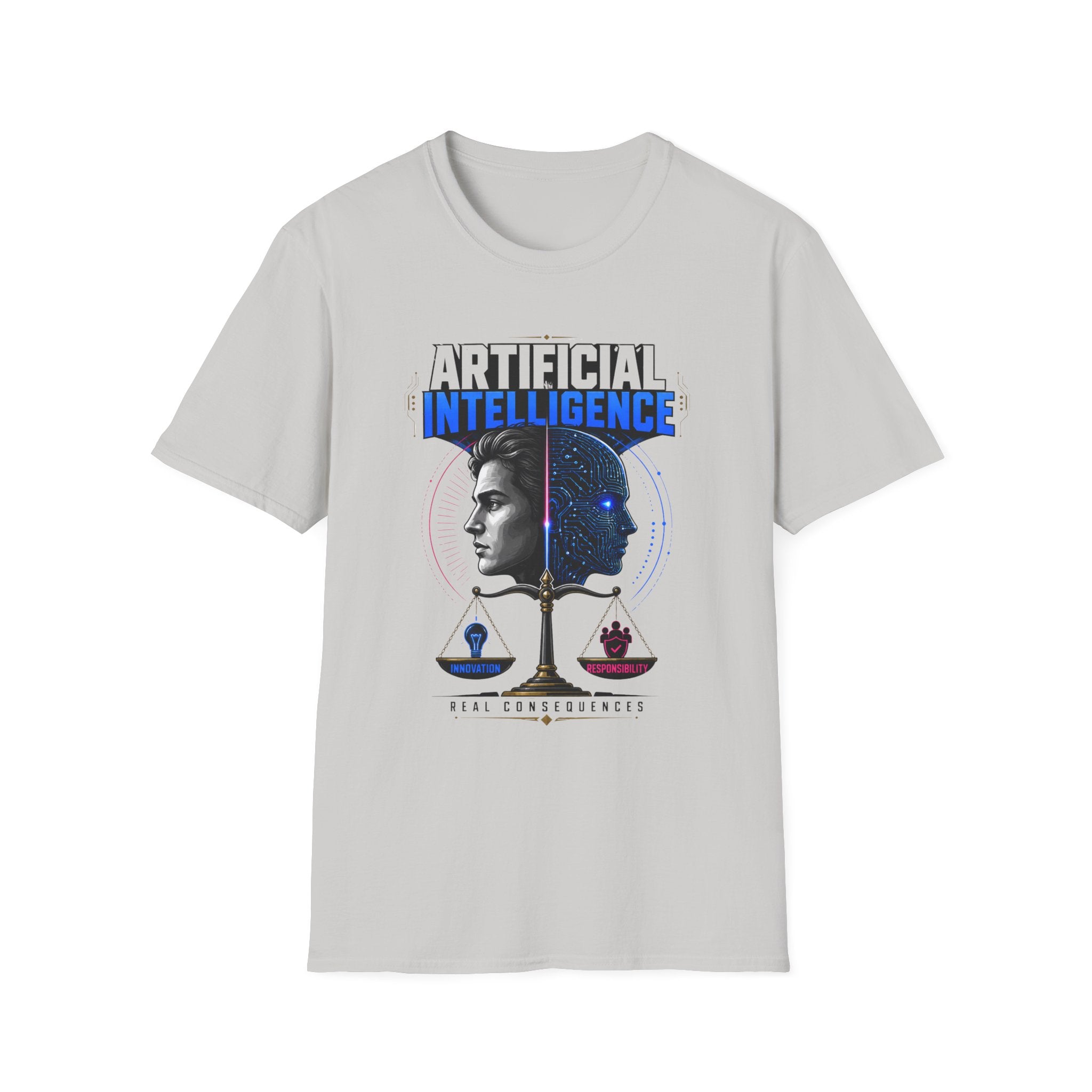 Artificial Intelligence T-Shirt — Futuristic Tech Graphic Tee
